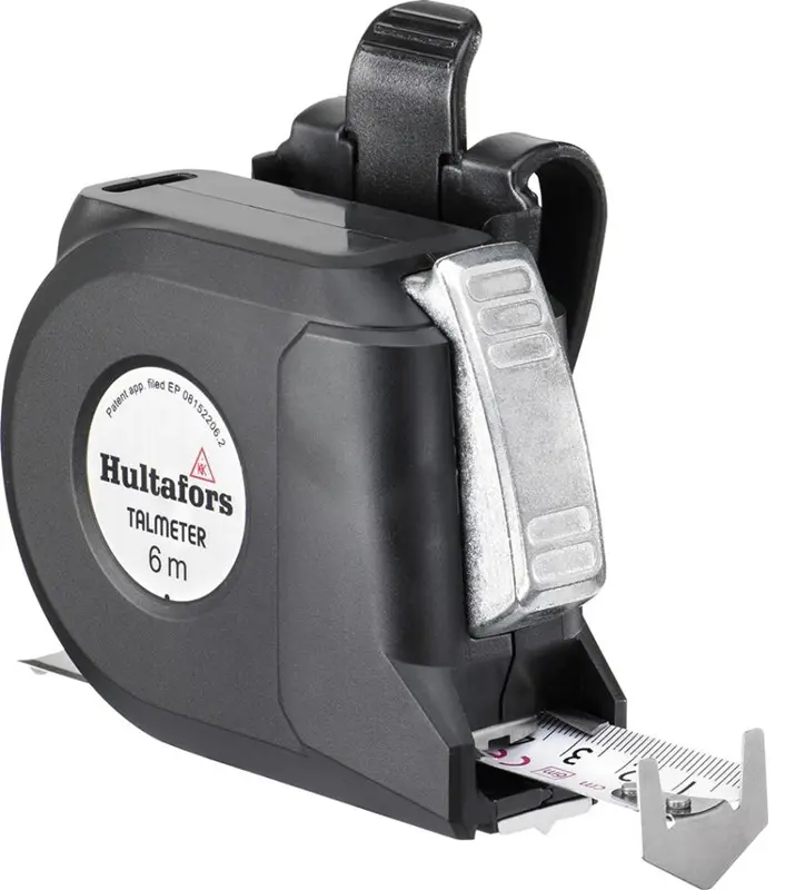 Kap. svin. metr Talmeter 6mx25mm bílý Hultafors (EDE47050400)